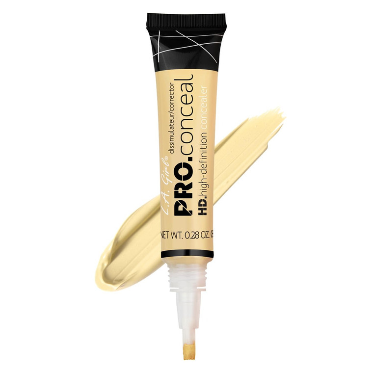 L.A. Girl Pro Conceal High-Definition Concealer Light Yellow Corrector, 1 Ea
