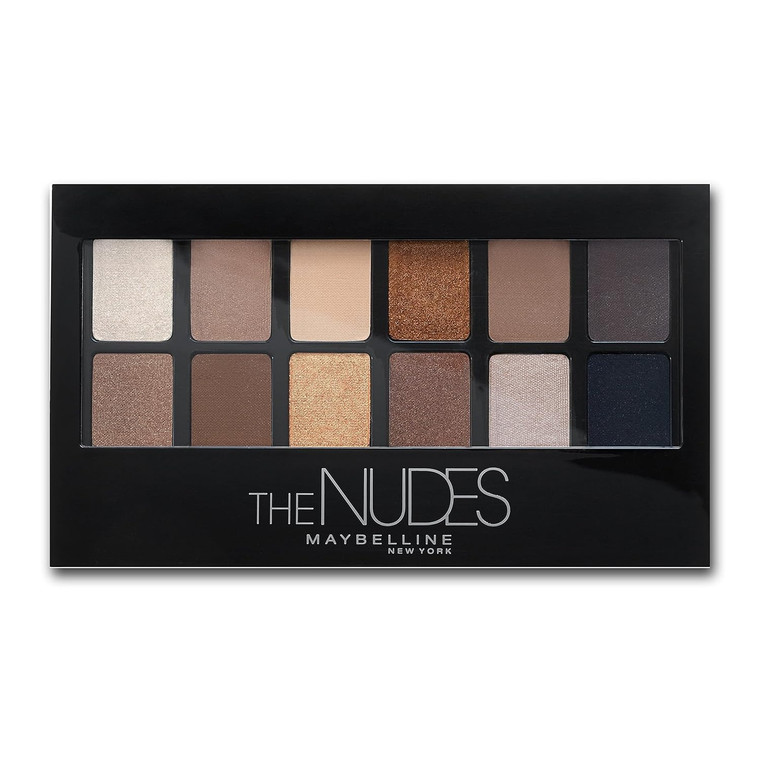 Maybelline The Nudes Eyeshadow Palette Neutral Tones, 0.34 oz