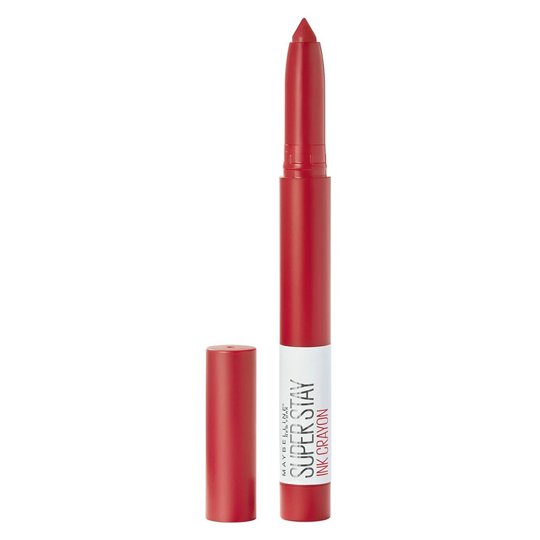 Maybelline SuperStay Ink Crayon Lipstick Hustle In Heels Matte Longwear Makeup, 0.04 oz