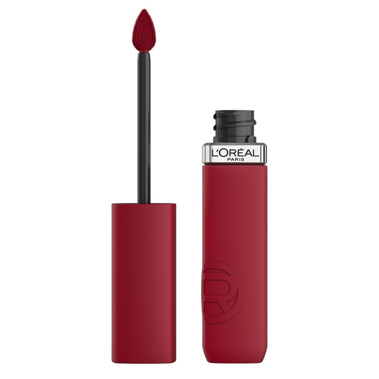 L'Oreal Paris Infallible Matte Resistance Liquid Lipstick Le Rouge Paris, 0.16 Oz