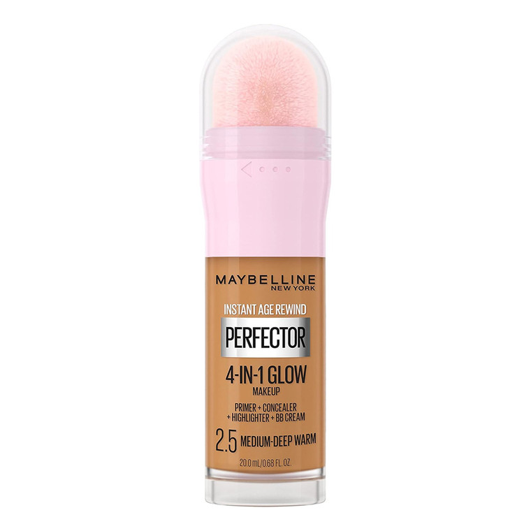 Maybelline Instant Age Rewind 4-in-1 Glow Perfector Medium Deep Warm, 0.68 oz