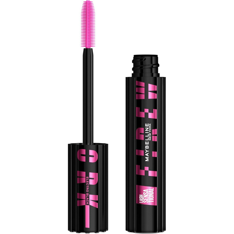 Maybelline Lash Sensational Firework Mascara Electro Black Volume and Length, 1 Ea