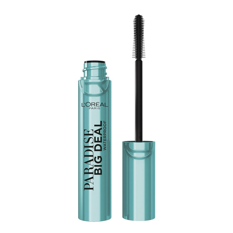 L'Oreal Paris Paradise Big Deal Mascara Waterproof Black Longwear Volume, 0.33 Oz