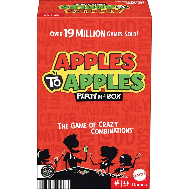 Mattel Apples to Apples Family Party Game Box, 1 Ea