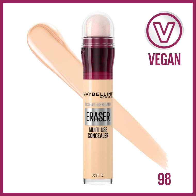 Maybelline Instant Age Rewind Concealer Shade 98 Medium to Full Coverage, 1 Ea
