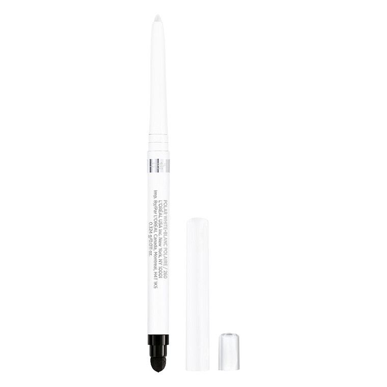 L'Oreal Paris Infallible Grip Gel Eyeliner Polar White Mechanical Formula, 0.01 Oz