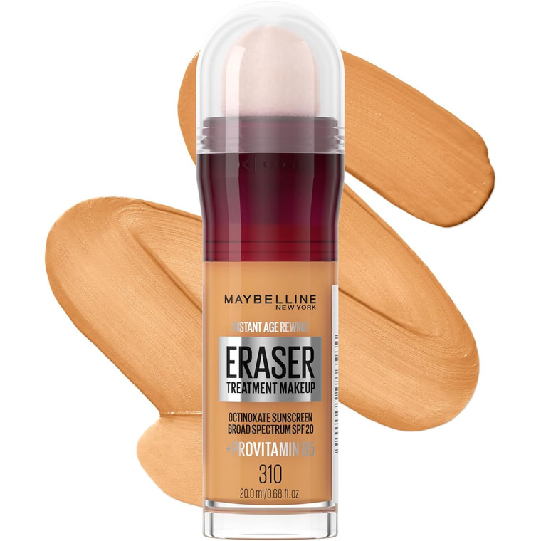 Maybelline Instant Age Rewind Eraser Foundation Shade 310, 0.68 oz