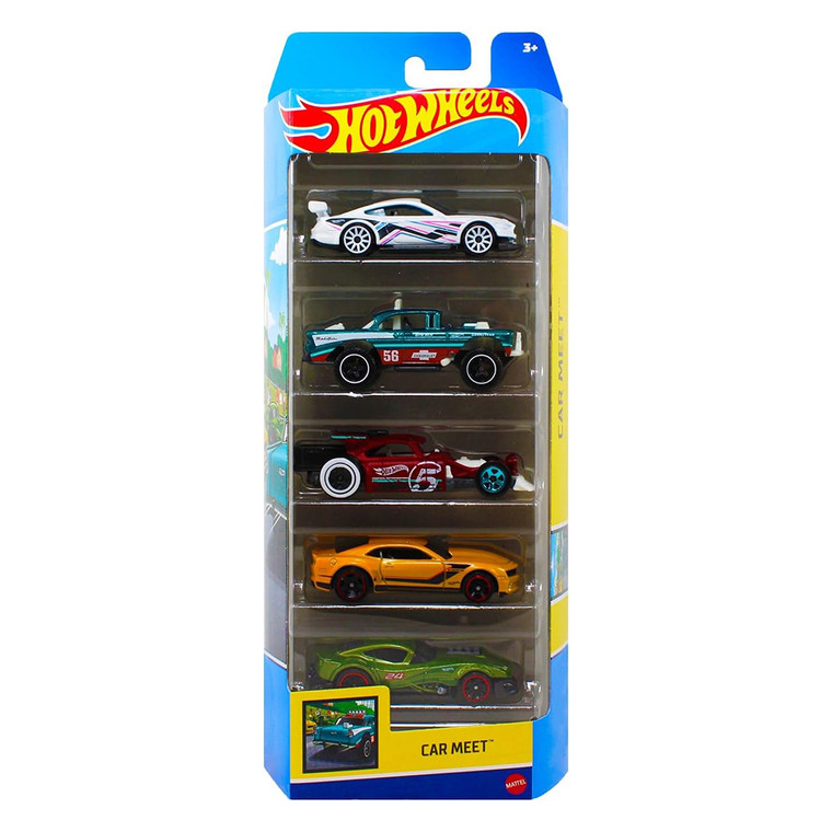 Mattel Hot Wheels 5-Car Pack 1:64 Scale Assorted, 1 Ea
