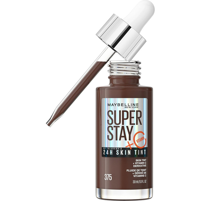 Maybelline Super Stay Skin Tint with Vitamin C Shade 375 Up to 24HR Wear, 1 oz