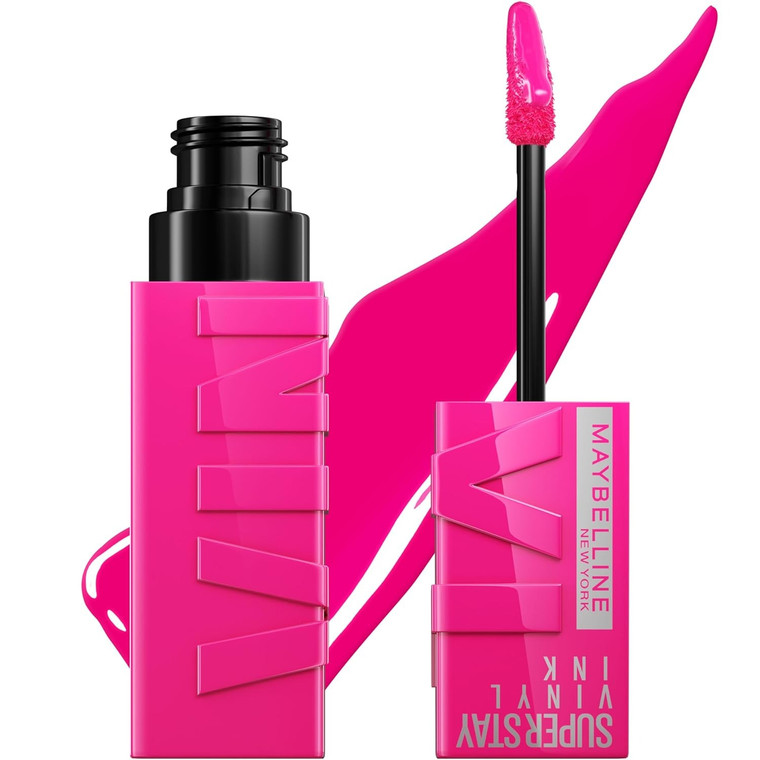 Maybelline Super Stay Vinyl Ink Liquid Lipcolor Striking No Budge Wear, 0.14 oz