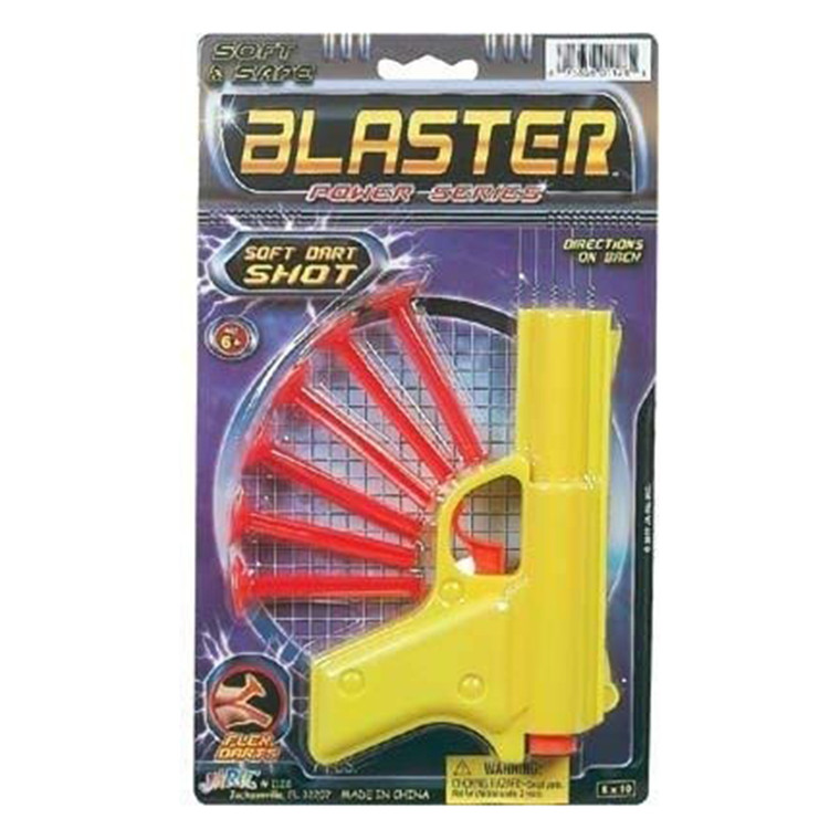 Ja-Ru Ultra Shot Soft Dart Gun for Safe Play 6 Darts, 1 Ea