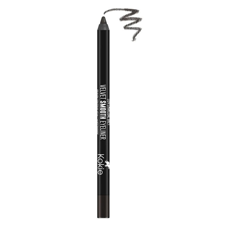Kokie Velvet Smooth Eyeliner Pencil for Eyes Charcoal Grey, 1 Ea