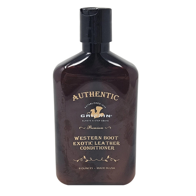 Exotic Leather Conditioner for Boots, Specialized Care Formula, 8 Oz