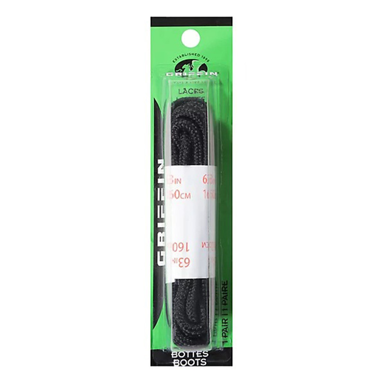 Griffin Nylon Boot Lace for Work Boots, Brown 63 Inch, 1 Ea