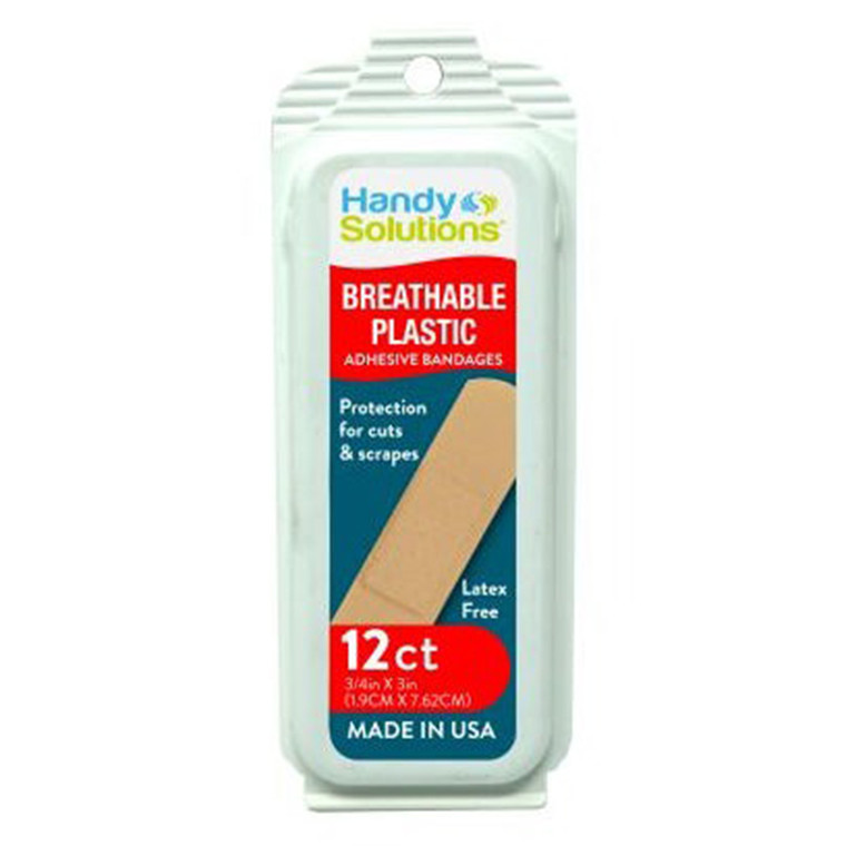 Handy Solutions Bandage Kit for First Aid, Assorted 12 Ea