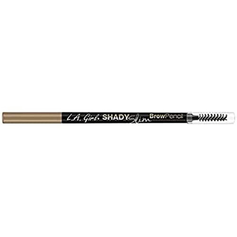 L.A. Girl Brow Pencil Shady Slim Blonde for Defined Brows, 1 Ea