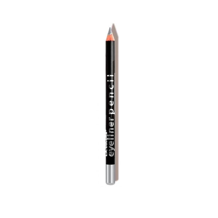 L.A. Colors Eyeliner Pencil Silver Metallic Finish for Bold Accents, 1 Ea