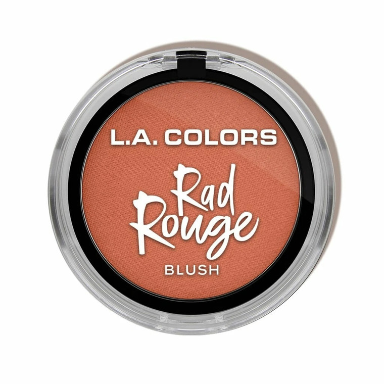 L.A. Colors Blush Rad Rouge CBL730 Like Totally Rosy Flush, 1 Ea