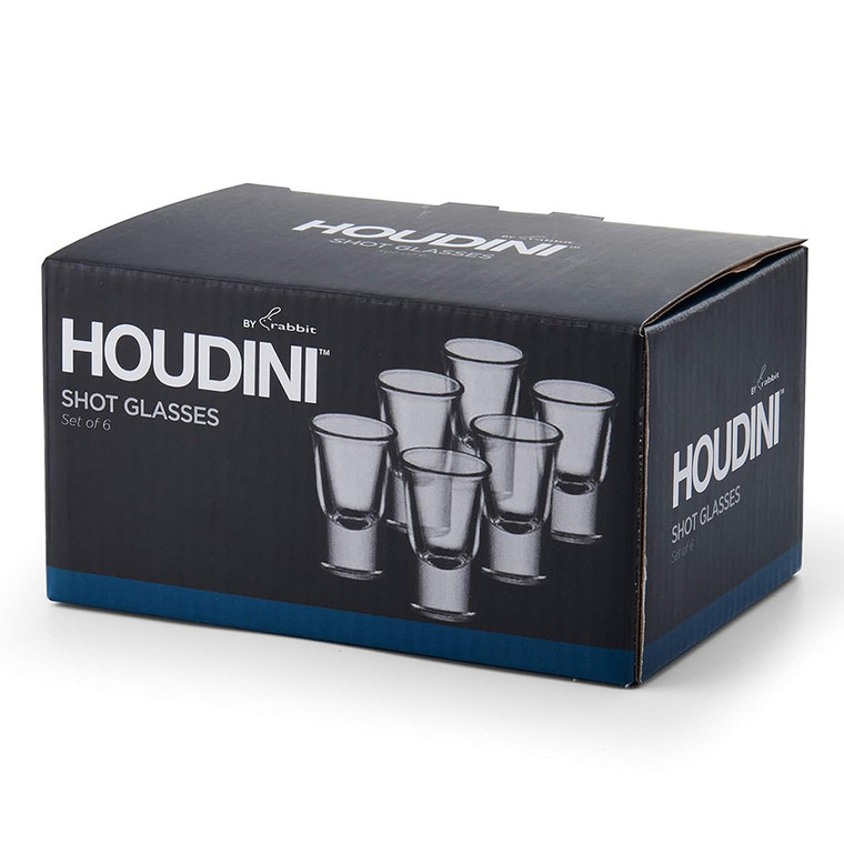 HD Shot Glasses 6-Piece Set, 1 Ea