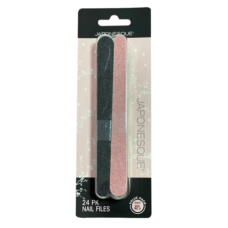 Japonesque Nail Files for Professional Use 24 Ea