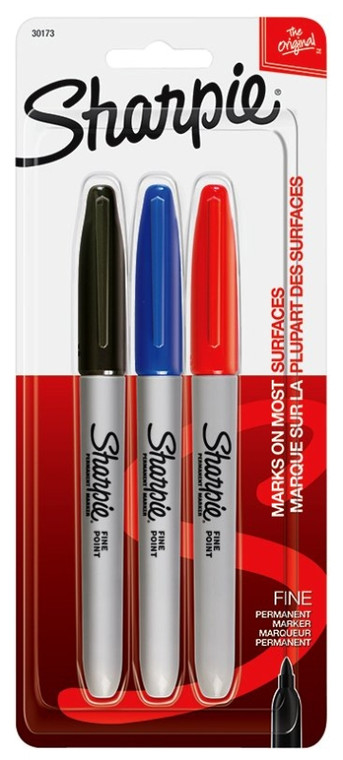 Sharpie Permanent Markers, Fine Point