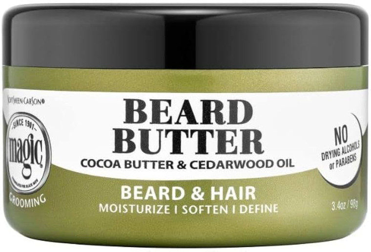 MAGIC Grooming Beard Cocoa Butter & Cedarwood Oil 3.5OZ