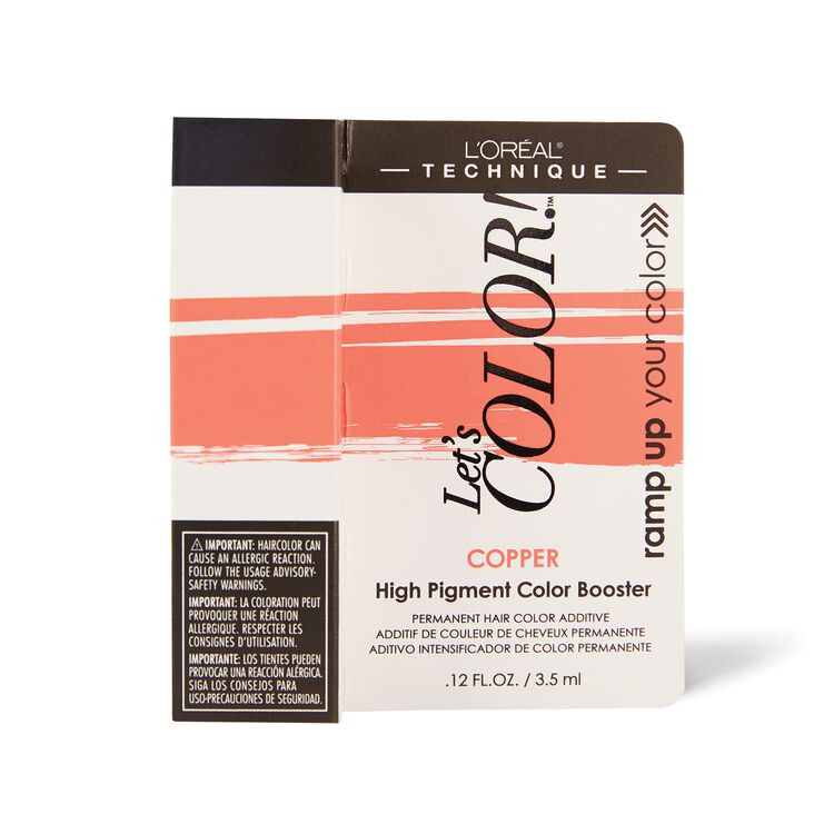 L'Oreal Let's COLOR! Conditioning Gelee Permanent Haircolor Copper Booster 3.5ml