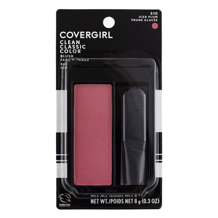 CoverGirl Classic Color Blush, Iced Plum 510,  0.3 oz
