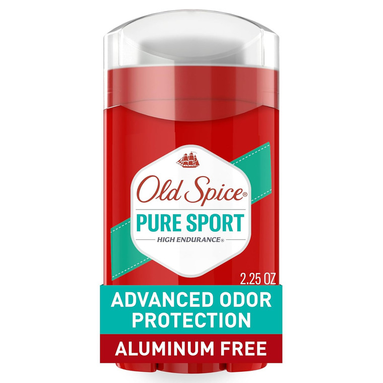 Old Spice Aluminum Free Deodorant Pure Sport Scent, 2.25 oz