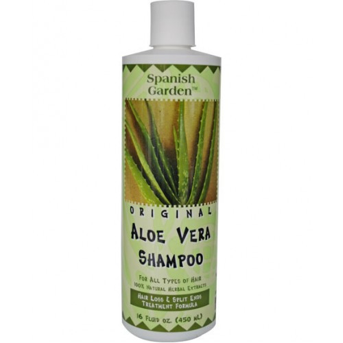SPANISH GRDEN ALOE VERA SHAMPOO, 16Z