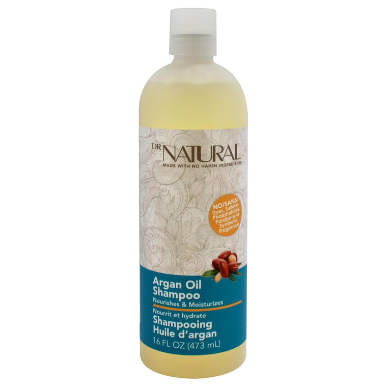 Dr. Natural Nourishing Argan Oil Shampoo 16 oz