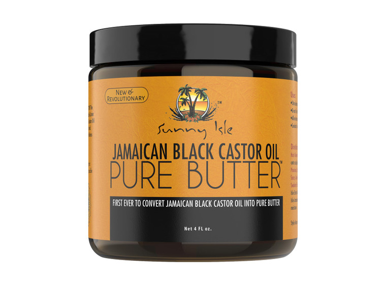 Sunny Isle Jamaican Black Castor Oil PURE BUTTER 4oz
