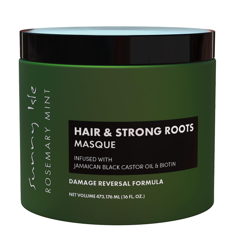 Sunny Isle Rosemary Mint Hair and Strong Roots Masque 16oz