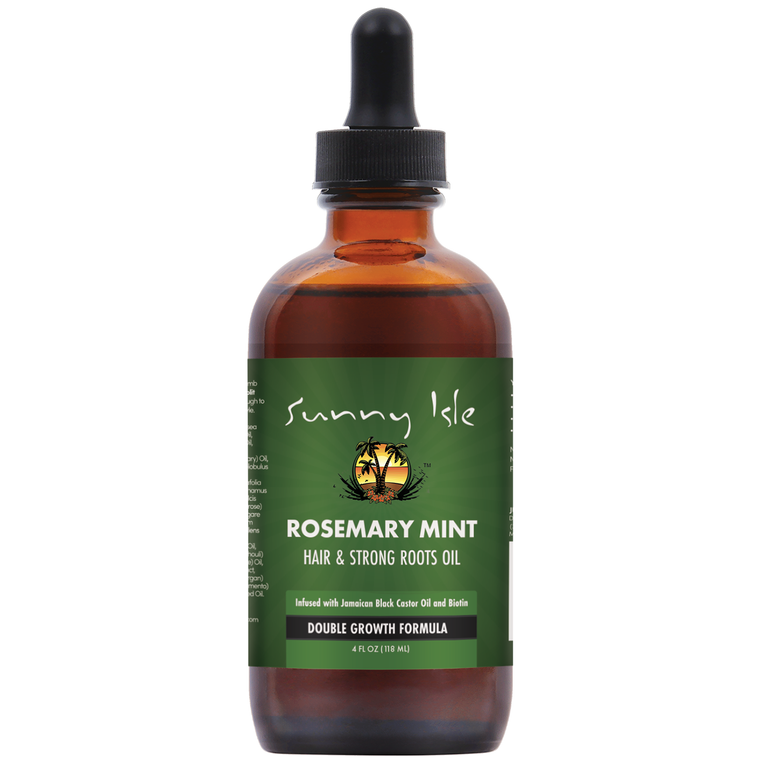 Sunny Isle Rosemary Mint Hair and Strong Roots Oil 4oz