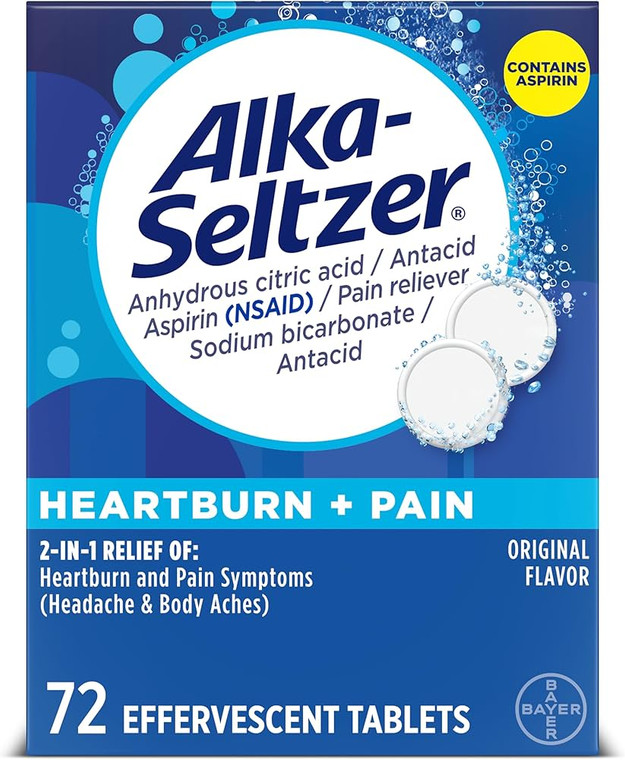 Alka-Seltzer Original 24 Effervecent Pills