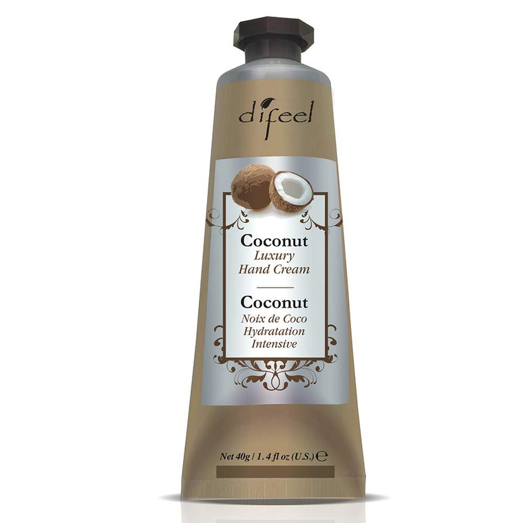 Difeel Therapeutic Moisturizing Hand Cream with Coconut Oil, 1.4 oz