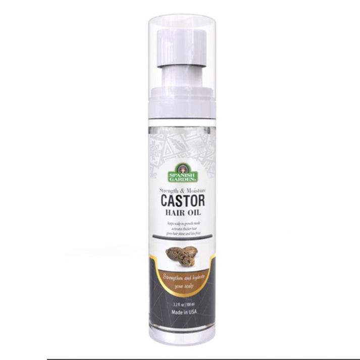 Spanish Garden Castor Hair Oil 3.2Oz