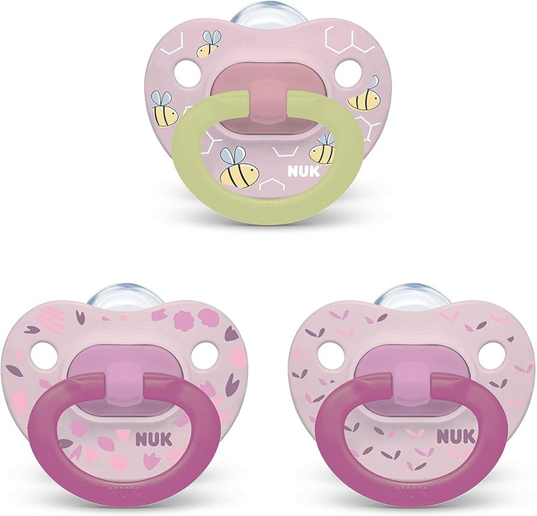 NUK Size 1, 3pack Pacifier Assorted colors