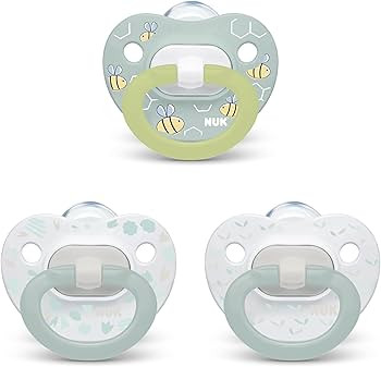 NUK Size 2 Pacifier 3 pack Assorted colors