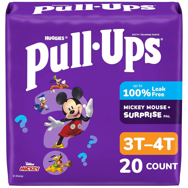 Huggies Pull Ups Boys Underwear, (3T-4T), 20 Count