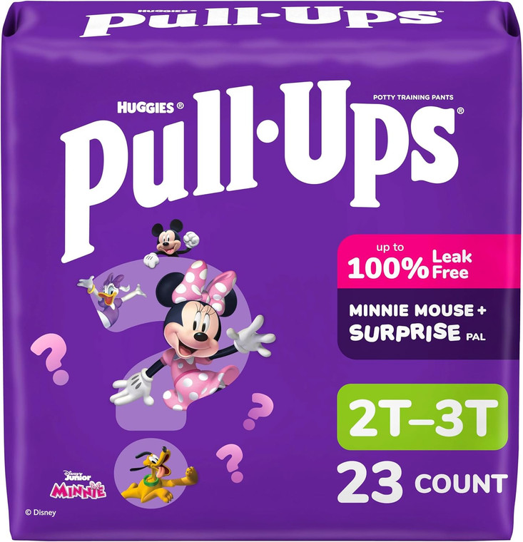 Huggies Pull-Ups Girls (2T-3T), 23Count