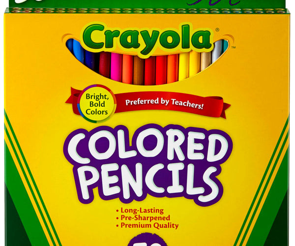 Crayola COLORED PENCIL 50 UNID