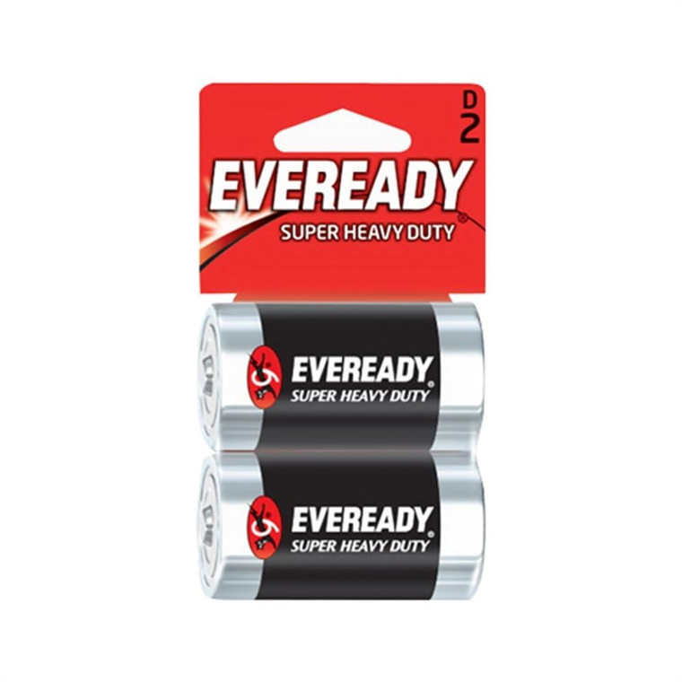 Eveready Super Heavy Duty, 2Pack