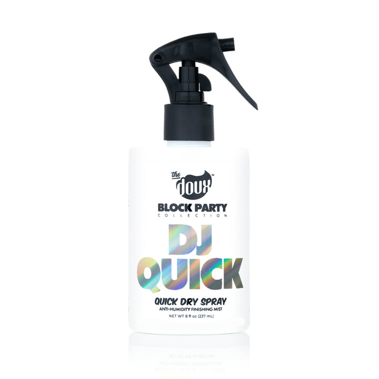 The Doux Block Party DJ Quick Dry Spray 8 oz