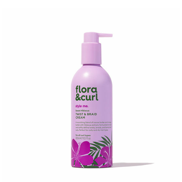 Flora & Curl Sweet Hibiscus Twist & Braid Cream 10.1oz