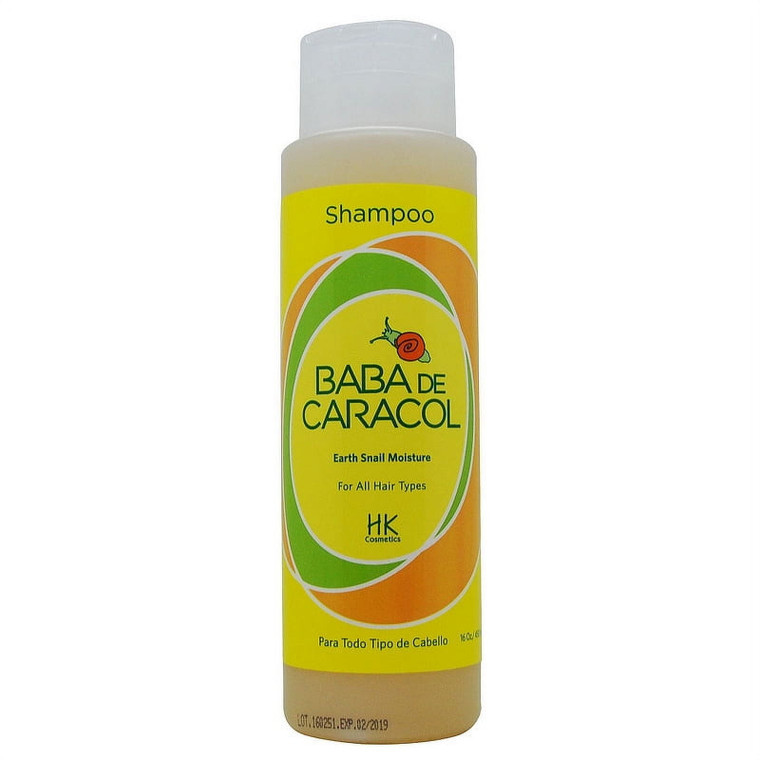 Baba De Caracol Earth Snail Moisture Shampoo 16 Oz