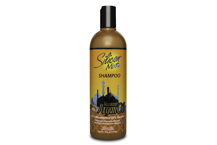 Silicon Mix Argan Oil Hair Shampoo, 16 Oz