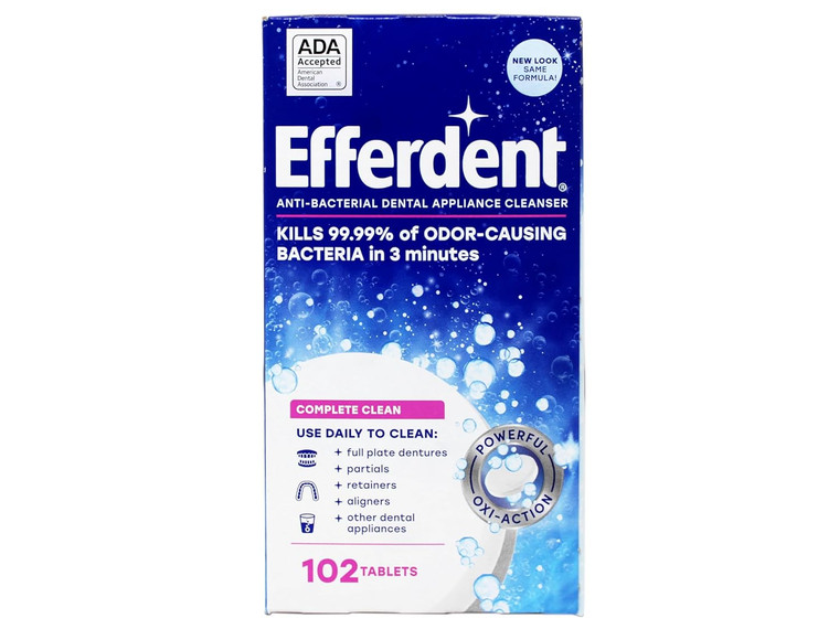 Efferdent Original Value Size 102count