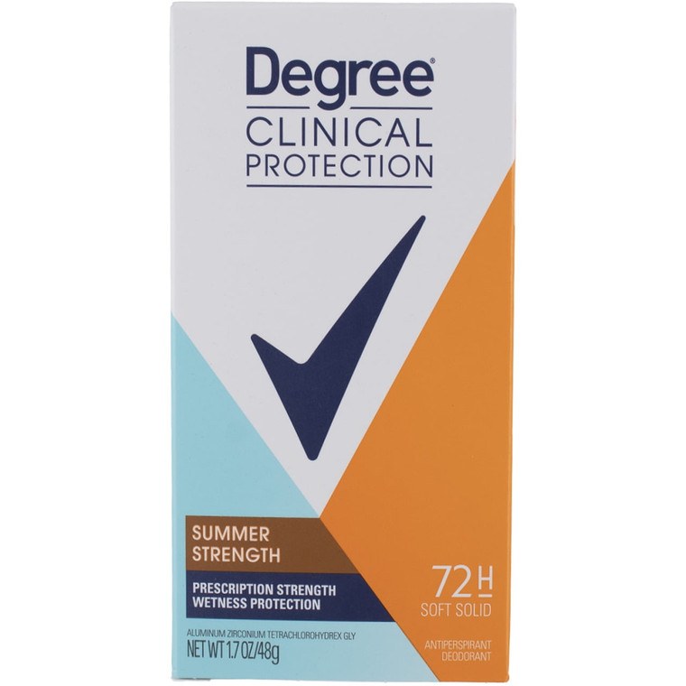 Degree Clinical Protection Anti-Perspirant Deodorant, Summer Strength 1.7 oz
