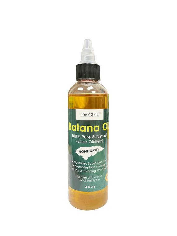Dr. Girls Batana Oil 100% Pure&Natural Elaeis Oleifera Nourishing Hair 4 fl oz